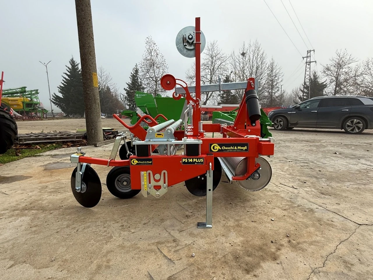 Специализирани машини Машини за зеленчуци Мулчополагаща машина за фолио Checchi&MagliНАЛИЧНА - изображение 5