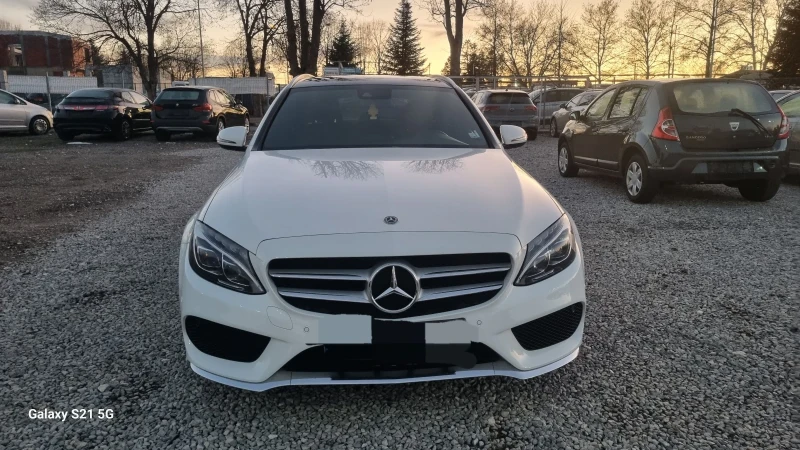 Mercedes-Benz C 220 C63 AMG panorama  9G Камера, снимка 3 - Автомобили и джипове - 48524098