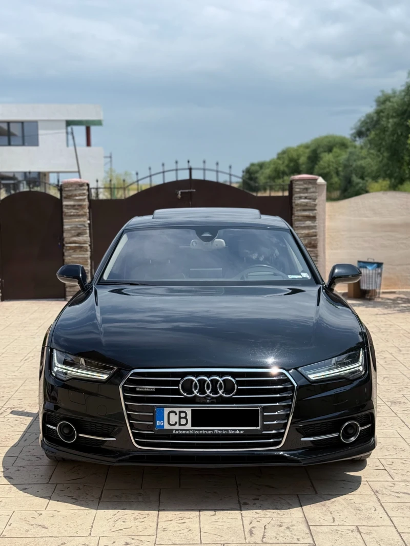 Audi A7 /MATRIX/S-LINE/HEAD UP/DISTR/BOSE/ОБДУХ/ПОДГР./360, снимка 3 - Автомобили и джипове - 52296403