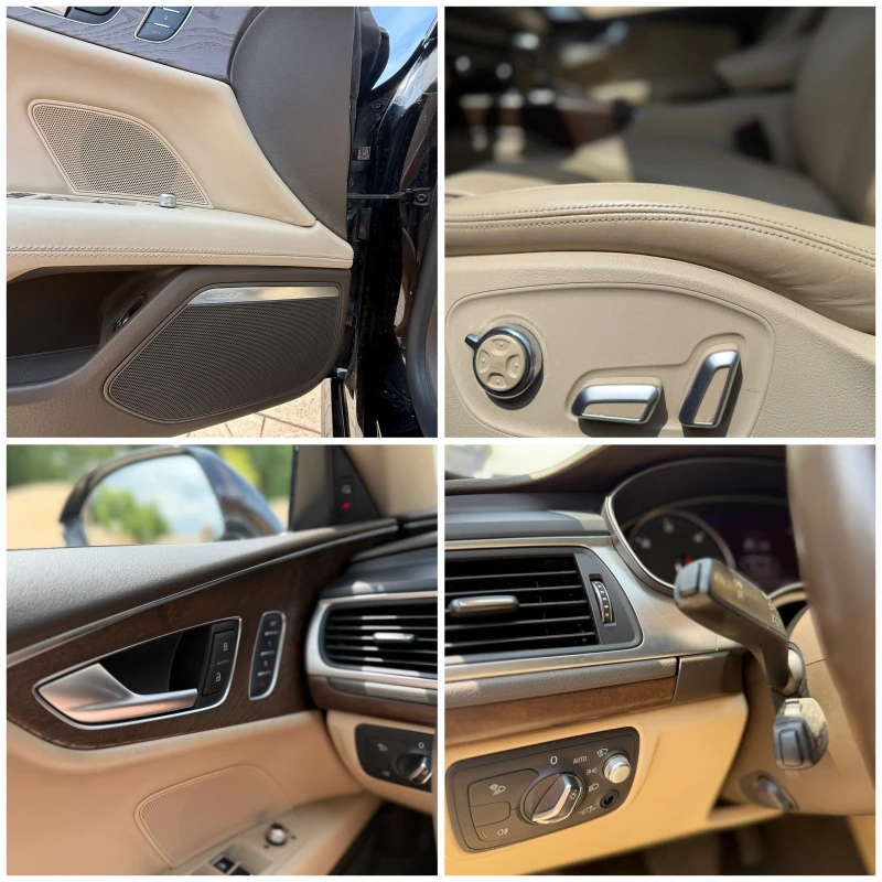 Audi A7 /MATRIX/S-LINE/HEAD UP/DISTR/BOSE/ОБДУХ/ПОДГР./360, снимка 8 - Автомобили и джипове - 52296403