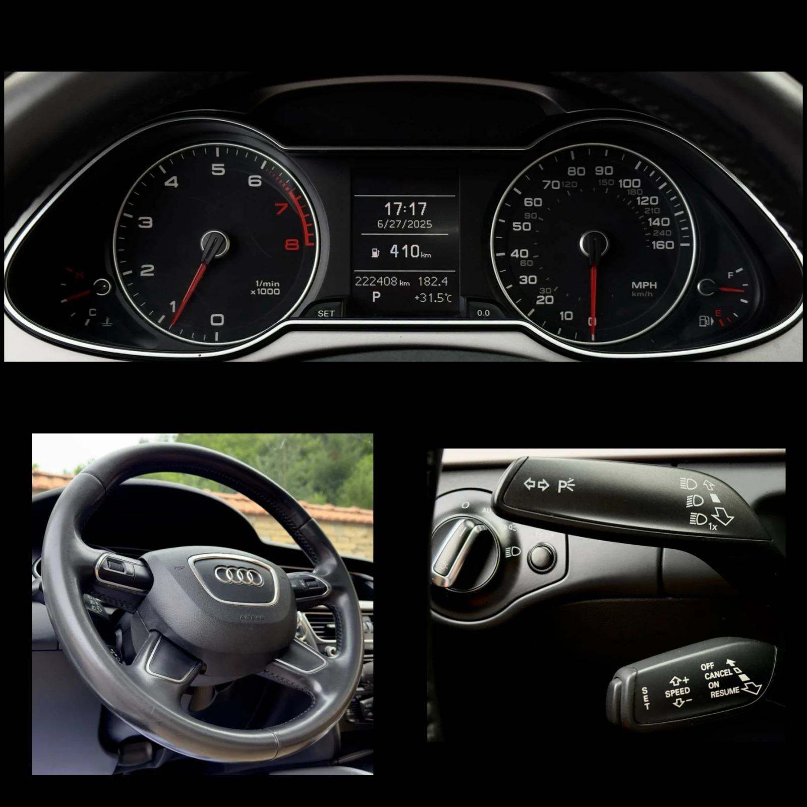 Audi A4 2.0Turbo/4x4/AVTOMAT/8ZF/FACELIFT, снимка 15 - Автомобили и джипове - 55987309