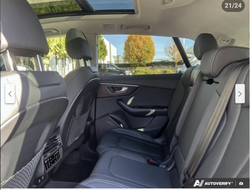 Audi Q8 3.0T* ПОДГРЕВ* ОБДУХВАНЕ* ПАНОРАМА* 360КАМЕРА* КЕЙ, снимка 17 - Автомобили и джипове - 53259007