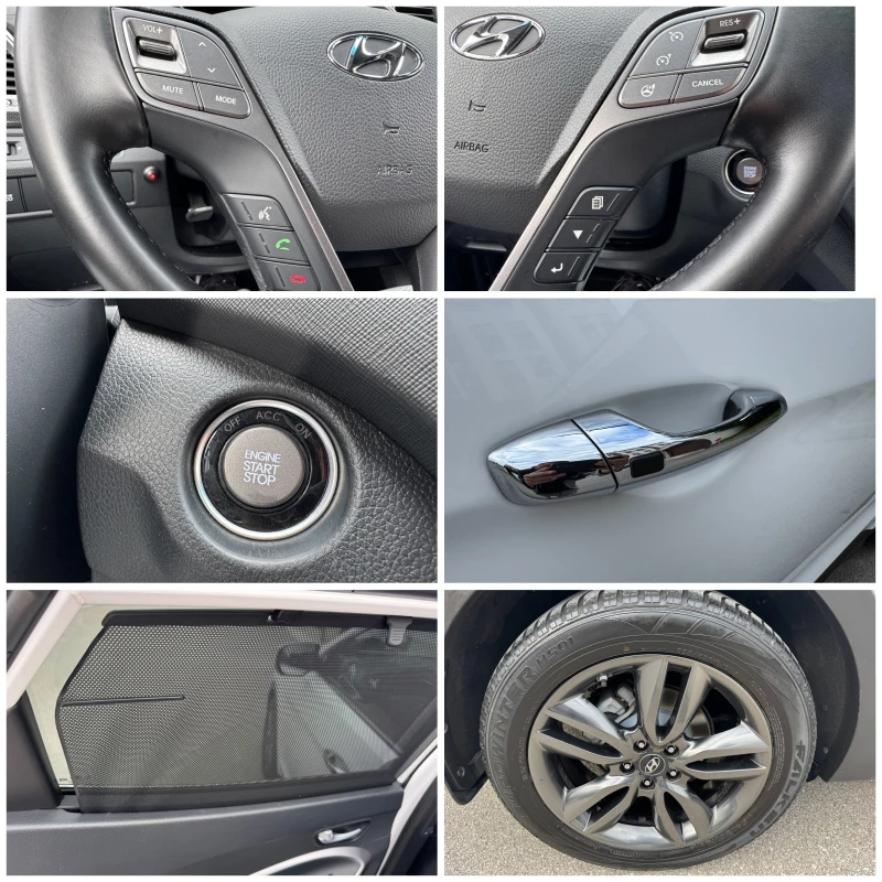 Hyundai Santa fe 2.2CRDI NAVI KAMERA KEYLESS-GO KOJA PODGREV - 27700 лв. - 81731215 17