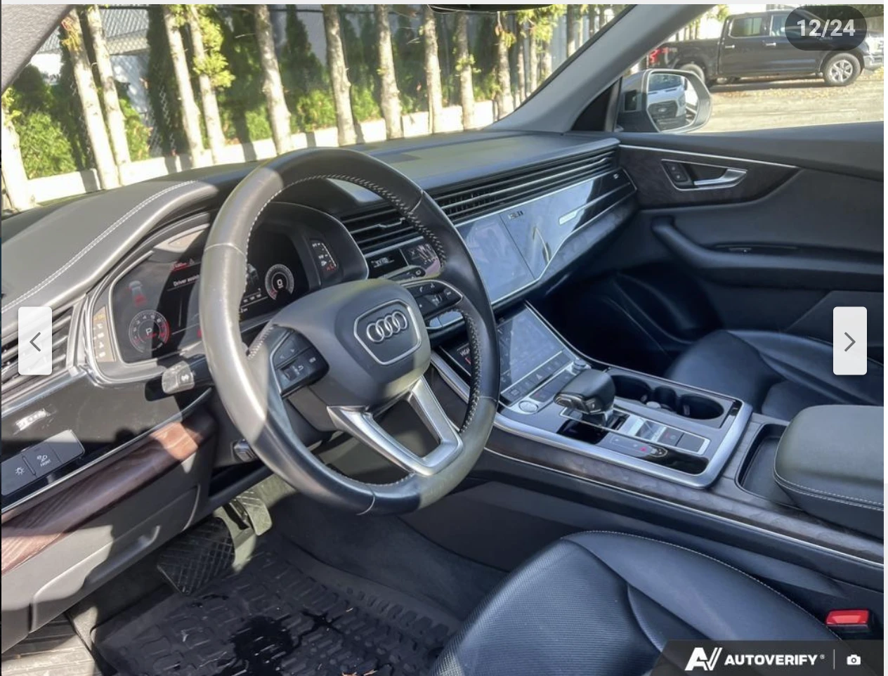 Audi Q8 3.0T* ПОДГРЕВ* ОБДУХВАНЕ* ПАНОРАМА* 360КАМЕРА* КЕЙ - изображение 10