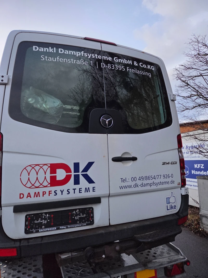 Mercedes-Benz Sprinter 214cdi само на части , снимка 4 - Бусове и автобуси - 53576974
