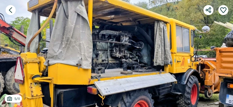 Mercedes-Benz UNIMOG 4х4 , снимка 5 - Камиони - 53001562