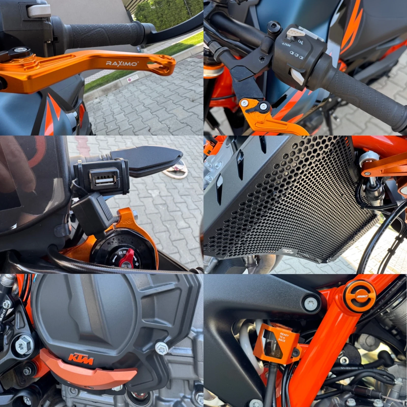 Ktm Duke 890R track+ tech pack, снимка 9 - Мотоциклети и мототехника - 54694167
