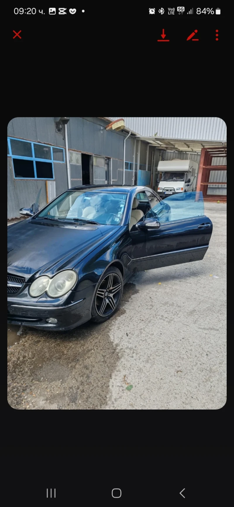Mercedes-Benz CLK, снимка 2 - Автомобили и джипове - 52597287
