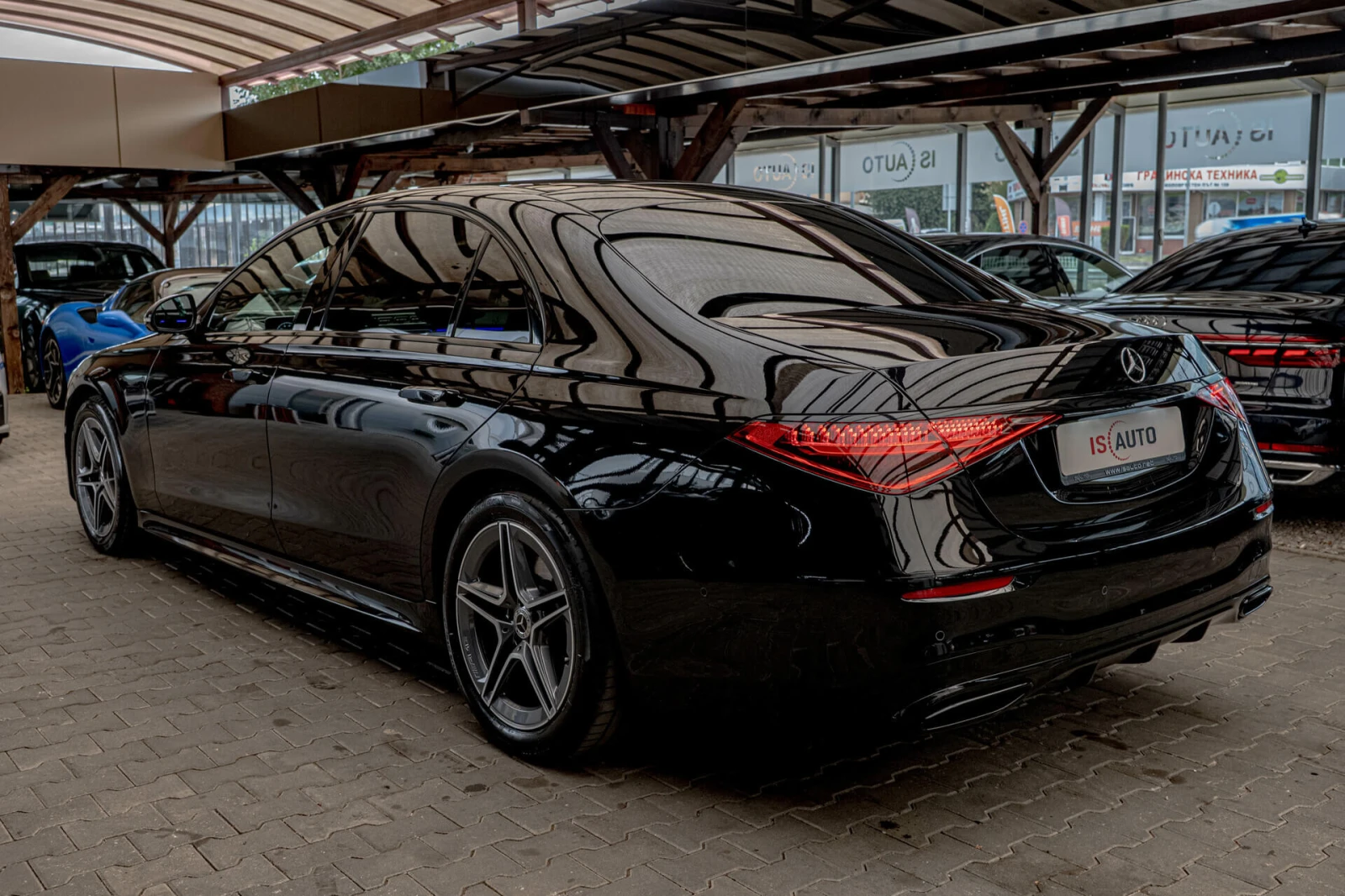 Mercedes-Benz S 400 d/4Matic/MultiBeam/Обдухване/Burmester/Амбиент/Пан - изображение 6