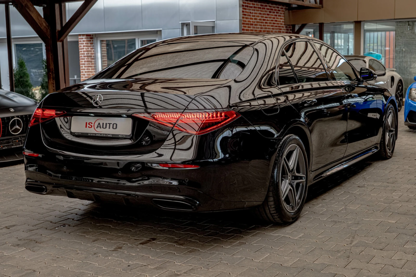 Mercedes-Benz S 400 d/4Matic/MultiBeam/Обдухване/Burmester/Амбиент/Пан - изображение 5