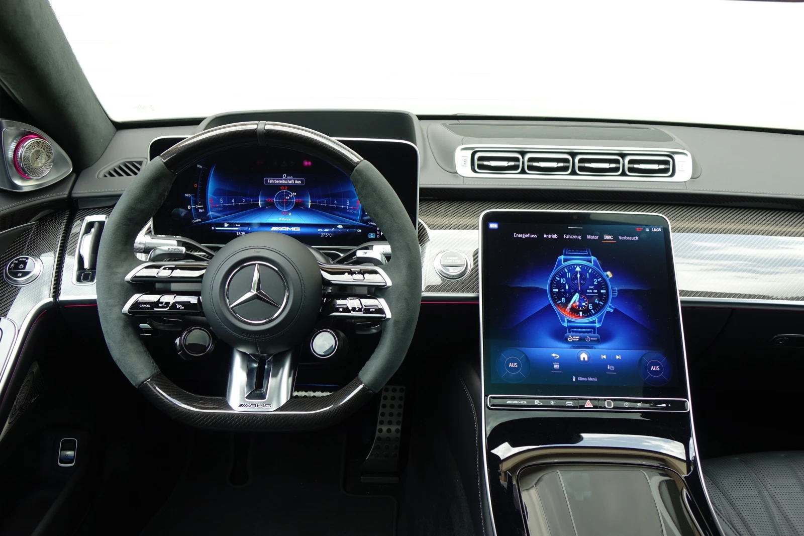 Mercedes-Benz S 63 AMG CARBON* CERAMIC BRAKE* BURM* PANO* 360* , снимка 10 - Автомобили и джипове - 54816940