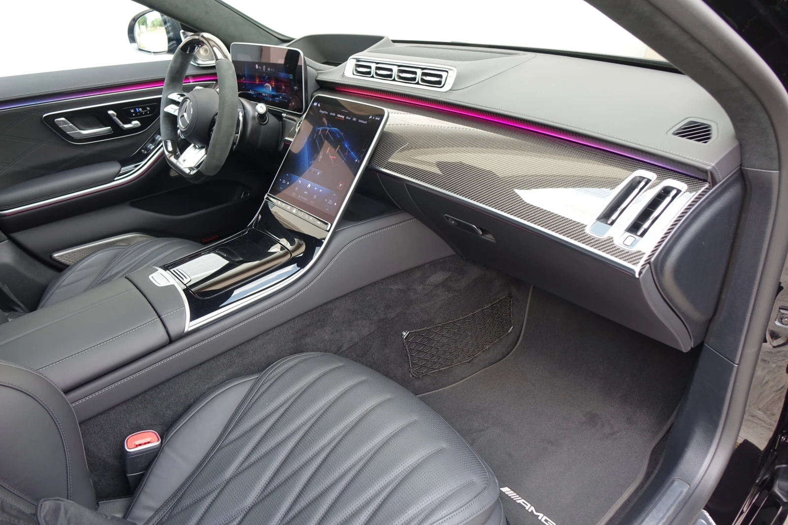 Mercedes-Benz S 63 AMG CARBON* CERAMIC BRAKE* BURM* PANO* 360* , снимка 16 - Автомобили и джипове - 54816940