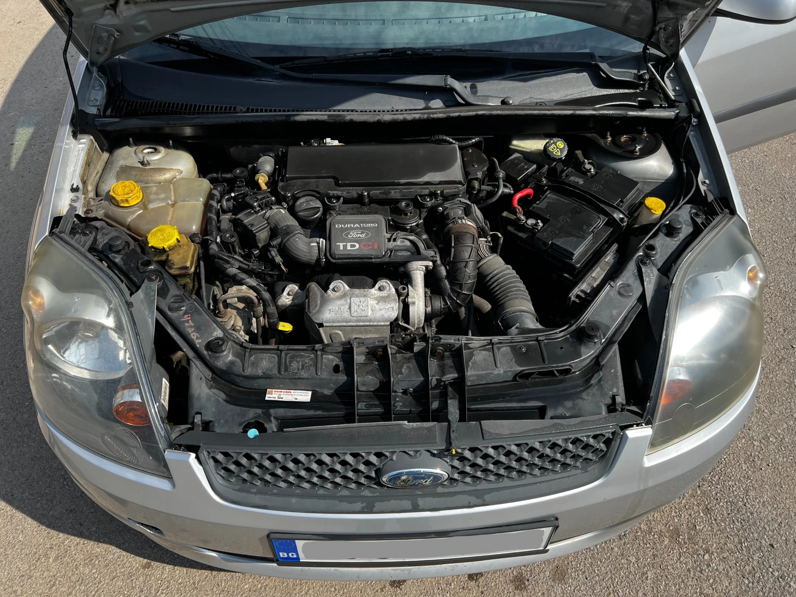Ford Fiesta 1.4 Duratorq TDCi 68 к.с., снимка 14 - Автомобили и джипове - 55008136