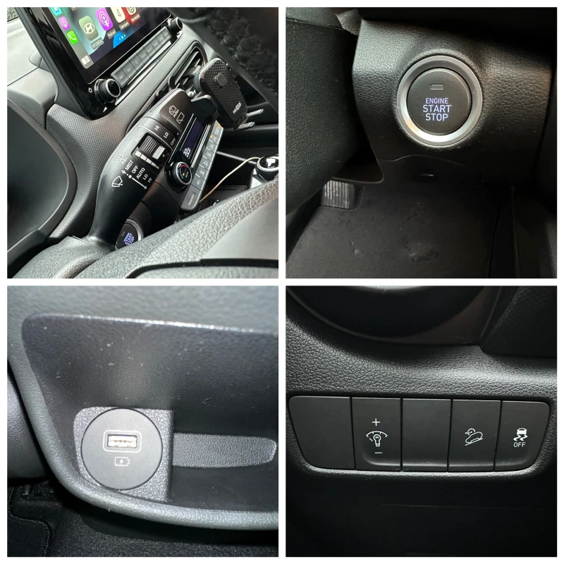 Hyundai Kona LIMITED* DIGITAL* КОЖА* KEYLESS* RADAR* 4х4, снимка 14 - Автомобили и джипове - 49767195