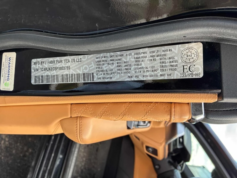 Jeep Grand cherokee * Summit Reserve * CARFAX * БЕЗ ПЪРВОНАЧАЛНА ВНОСК, снимка 10 - Автомобили и джипове - 52574490