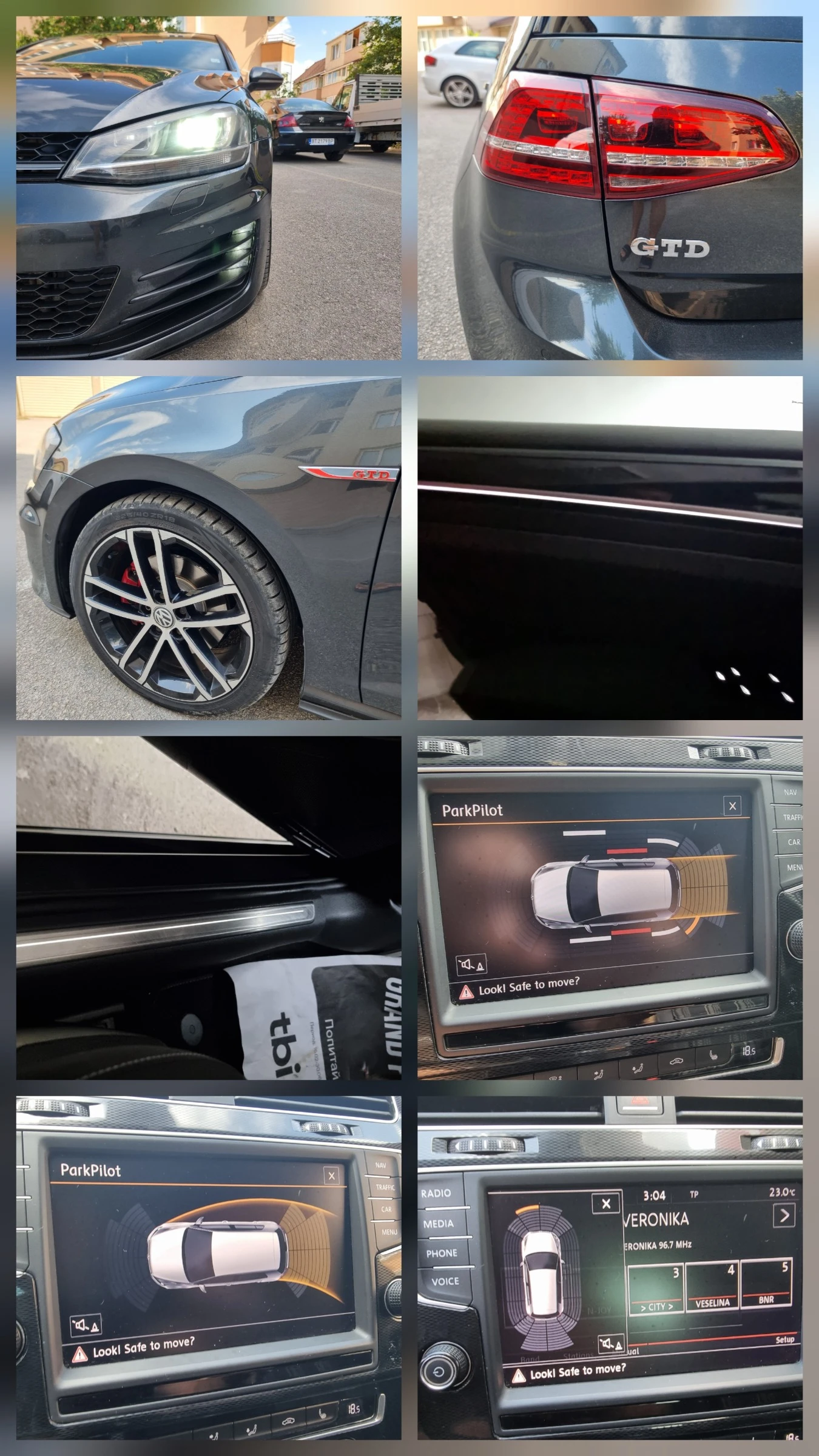 VW Golf 2.0* GTD* Full, снимка 15 - Автомобили и джипове - 55782104