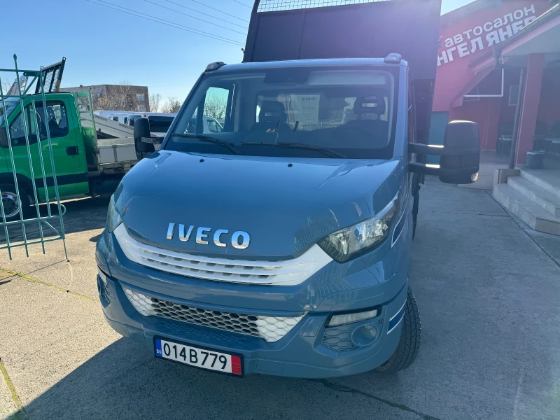 Iveco Daily 35C21* Климатик* Тристранен самосвал* 3.80м кош, снимка 2 - Бусове и автобуси - 52816867