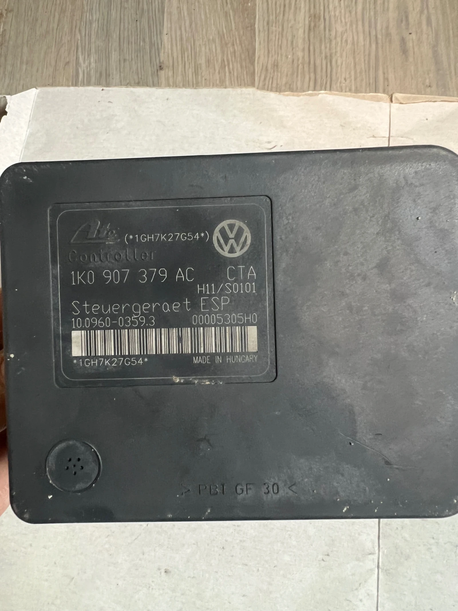 1K0614517AF ABS  VW AUDI SEAT  Ate 10.0399-2894.4 1K0907379AC 1K0 614 517 AF 1K0 907 379 AC | Mobile.bg   2