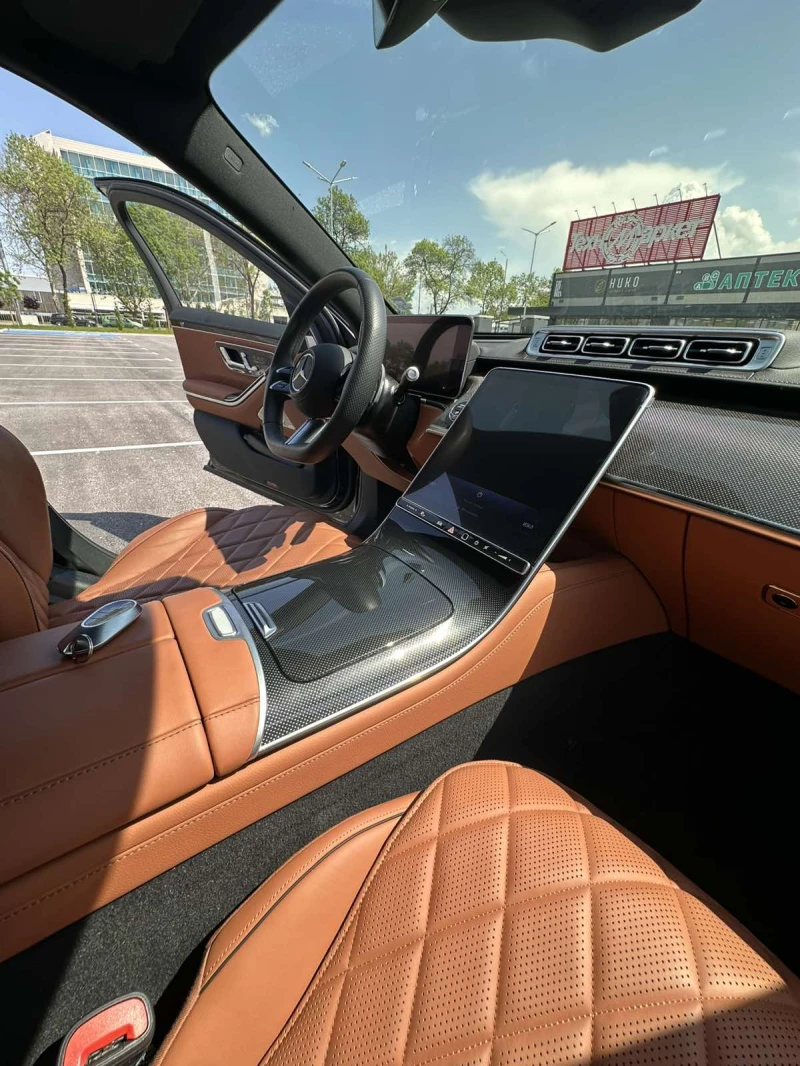 Mercedes-Benz S 580 4MATIC / LONG, снимка 6 - Автомобили и джипове - 52339848