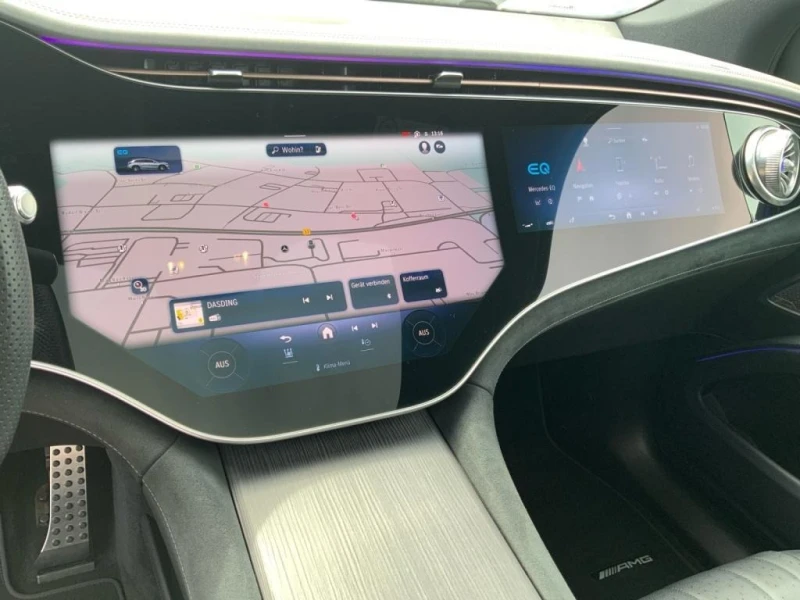 Mercedes-Benz EQS 580 SUV/AMG/4-MATIC/HYPERSCREEN/BURM/HEAD UP/PANO/, снимка 13 - Автомобили и джипове - 52086042