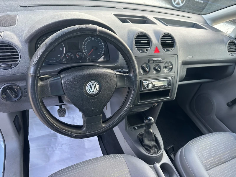 VW Caddy 1.9TDI//KLIMATIK//6+ 1//EURO 4, снимка 13 - Автомобили и джипове - 53045960