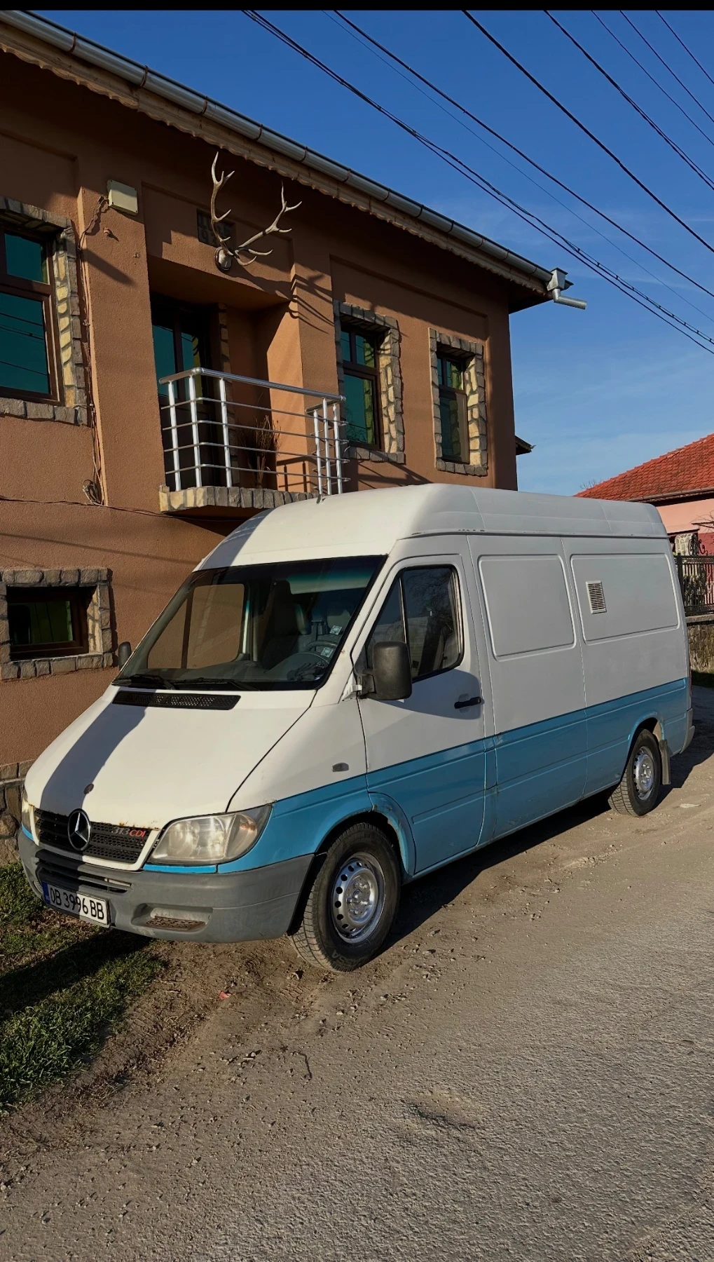 Mercedes-Benz Sprinter 313 БЛОКИРАЛ ДВИГАТЕЛ!!!