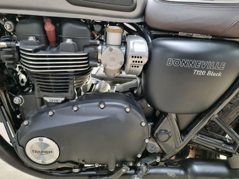 Triumph Bonneville T120 Black, снимка 9 - Мотоциклети и мототехника - 53468458