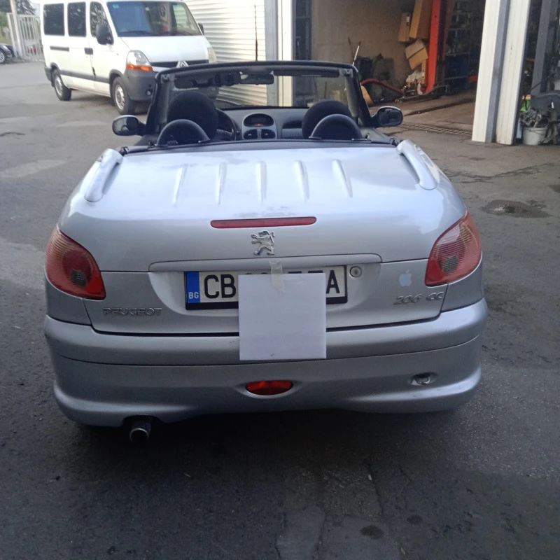 Peugeot 206 1, 6, снимка 7 - Автомобили и джипове - 47286288