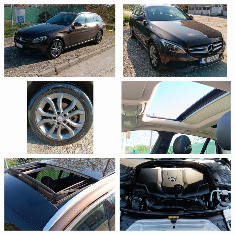 Mercedes-Benz C 220 С220 Панорама. Led, снимка 11 - Автомобили и джипове - 52568002