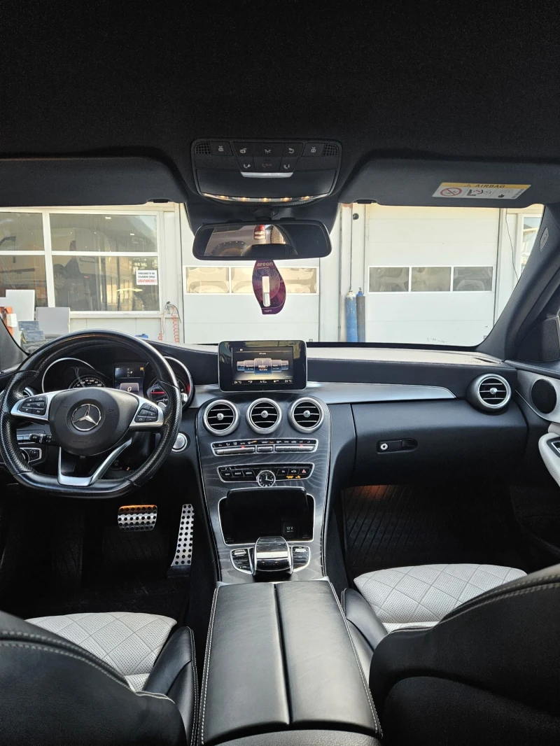 Mercedes-Benz C 220 Designo Реални КМ. 9G , снимка 7 - Автомобили и джипове - 52847448