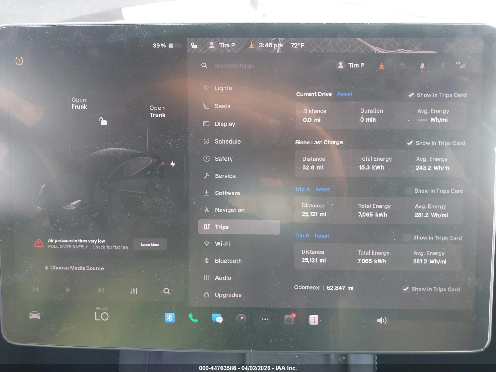 Tesla Model 3 LONG RANGE DUAL MOTOR ALL-WHEEL DRIVE, снимка 7 - Автомобили и джипове - 54655597