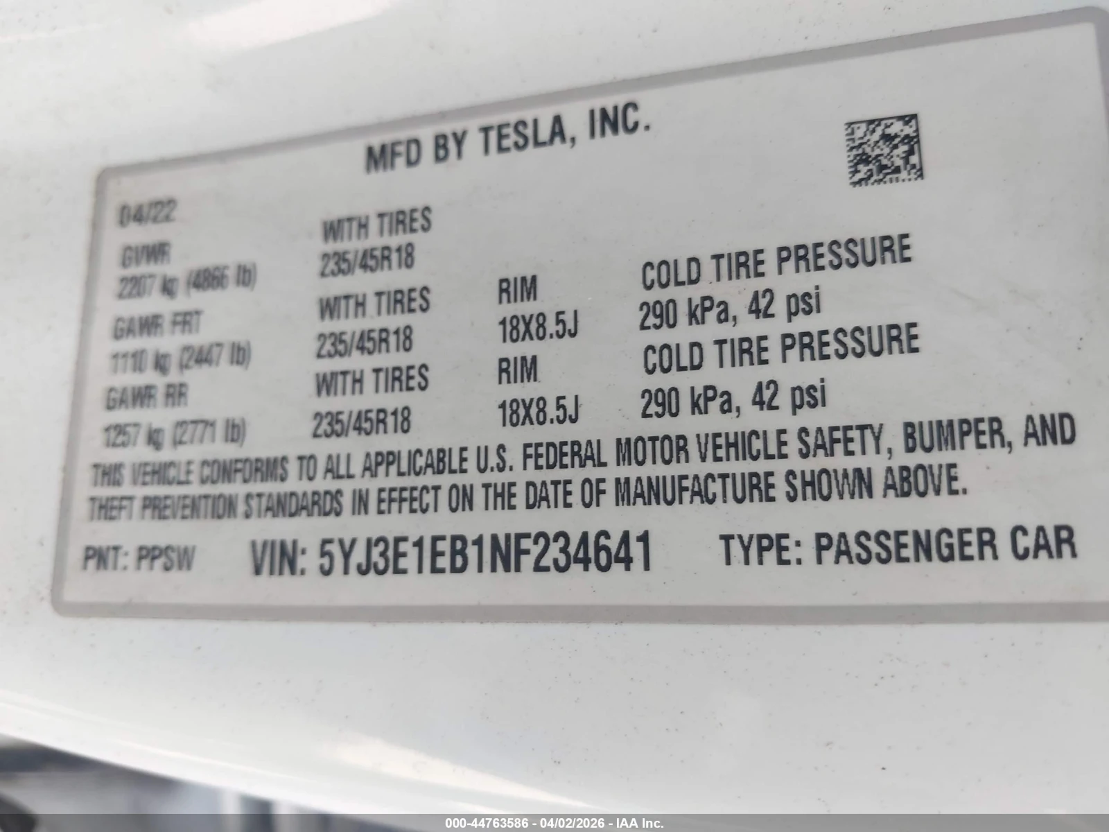 Tesla Model 3 LONG RANGE DUAL MOTOR ALL-WHEEL DRIVE, снимка 9 - Автомобили и джипове - 54655597