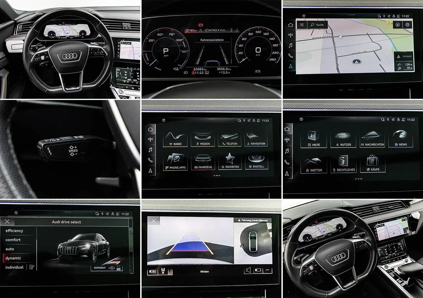 Audi E-Tron 55 SPORTBACK S-LINE PLUS 95KWH 63000KM., снимка 14 - Автомобили и джипове - 55441480