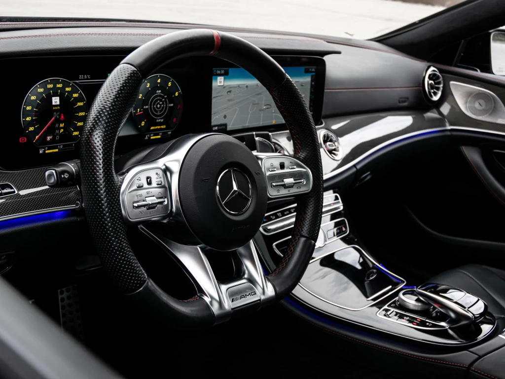 Mercedes-Benz CLS 53 AMG HUD* DIS* ОБДУХ* 360* ВЪЗДУХ* MATTE* PANO* КРАЙНА , снимка 6 - Автомобили и джипове - 55562765