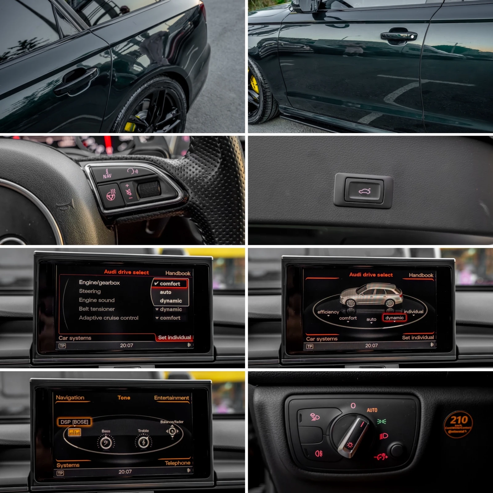 Audi A6 313��/RS6 OPTIC/ACTIVE SOUND/FULL LED/CARBON/BOSE | Mobile.bg � ����������� 13