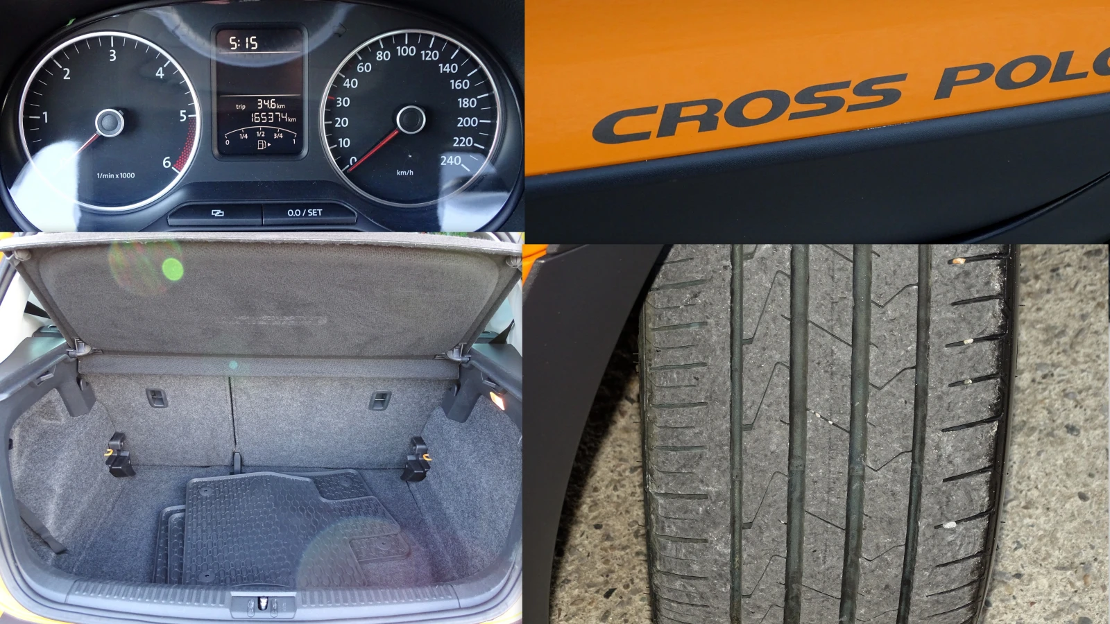 VW Polo CROSS 1.6TDI_105 Коня, снимка 17 - Автомобили и джипове - 56331116