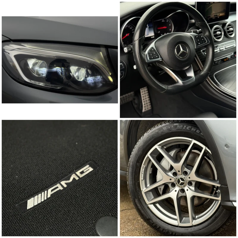 Mercedes-Benz GLC 250 d 4MATIC 9G AIRMATIC AMG, снимка 15 - Автомобили и джипове - 52894149