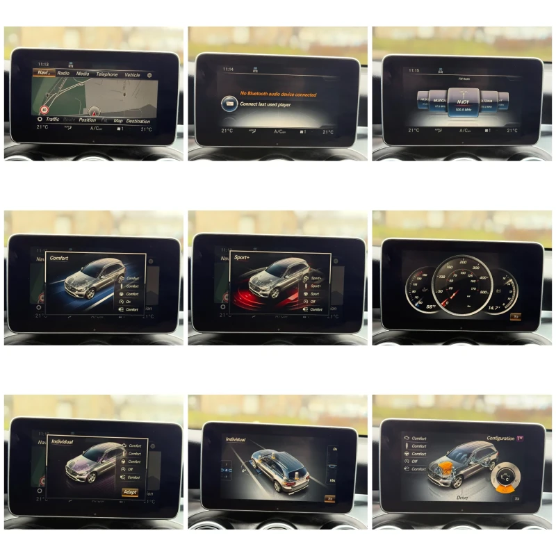 Mercedes-Benz GLC 250 d 4MATIC 9G AIRMATIC AMG, снимка 14 - Автомобили и джипове - 52894149