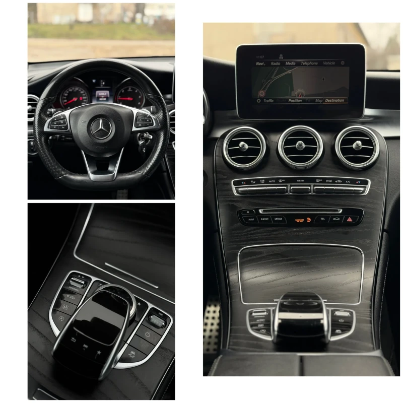 Mercedes-Benz GLC 250 d 4MATIC 9G AIRMATIC AMG, снимка 11 - Автомобили и джипове - 52894149