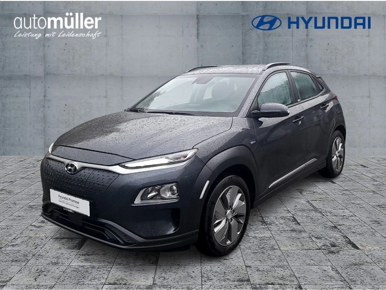 Hyundai Kona 14 000 км, Термопомпа, Камера - [1] 