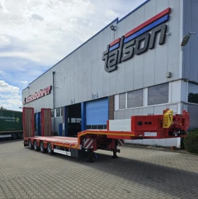 Полуремарке Talson НАЛИЧНИ-Тежковози и Платформи 2, 3, 4, 5, 6 оси  , снимка 5