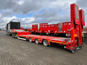 Полуремарке Talson НАЛИЧНИ-Тежковози и Платформи 2, 3, 4, 5, 6 оси  , снимка 6