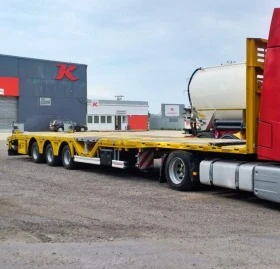 Полуремарке Talson НАЛИЧНИ-Тежковози и Платформи 2, 3, 4, 5, 6 оси  , снимка 3