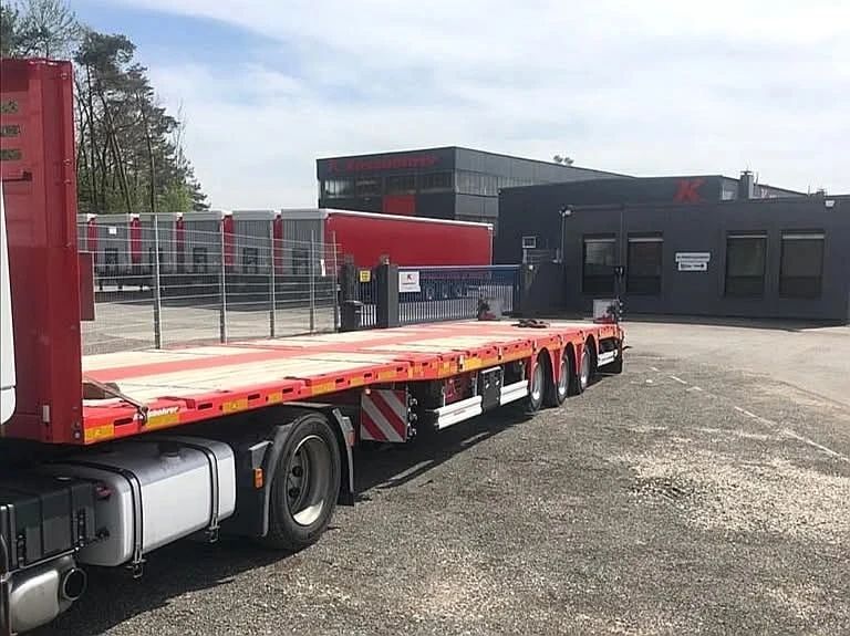 Полуремарке Talson НАЛИЧНИ-Тежковози и Платформи 2, 3, 4, 5, 6 оси  , снимка 4 - Ремаркета - 52285332