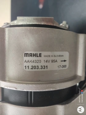 ГЕНЕРАТОР/АЛТЕРНАТОР 14V/95A MAHLE MG314 AAK4320 11.203.331, снимка 5 - Части - 48294137