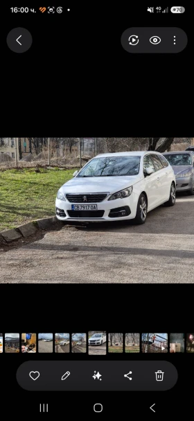 Peugeot 308 1.6 Bluehdi, снимка 3