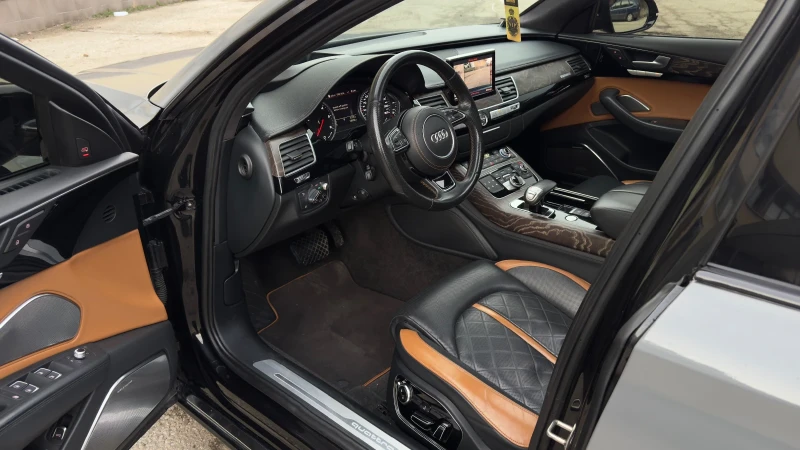 Audi A8 Long= 4.2TDI= S8-ПАКЕТ= EXCLUSIVE, снимка 10 - Автомобили и джипове - 49989113