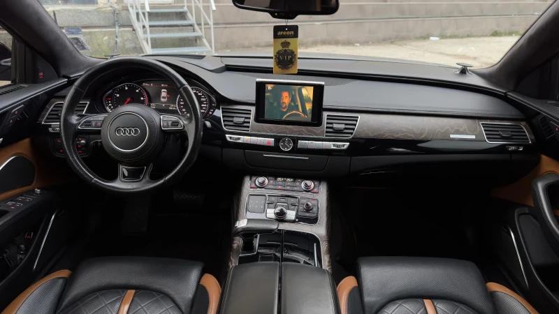 Audi A8 Long= 4.2TDI= S8-ПАКЕТ= EXCLUSIVE, снимка 9 - Автомобили и джипове - 49989113
