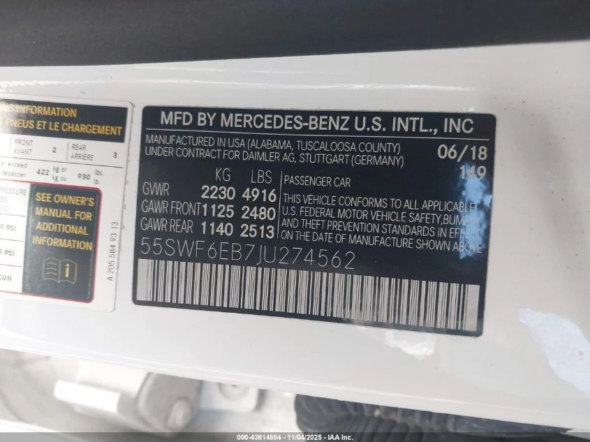 Mercedes-Benz C 43 AMG 3.0L V-6 DI, DOHC, VVT, TURBO, 362HP All Wheel | Mobile.bg � ����������� 14