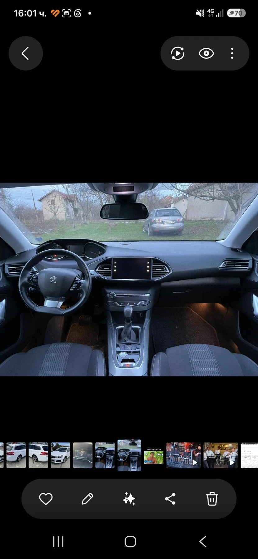 Peugeot 308 1.6 Bluehdi, снимка 4 - Автомобили и джипове - 55961447